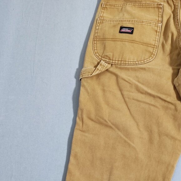 Dickies Carpenter pants men's sz W34/L31 desert brown colour heavy duties canvas - Picture 8 of 16